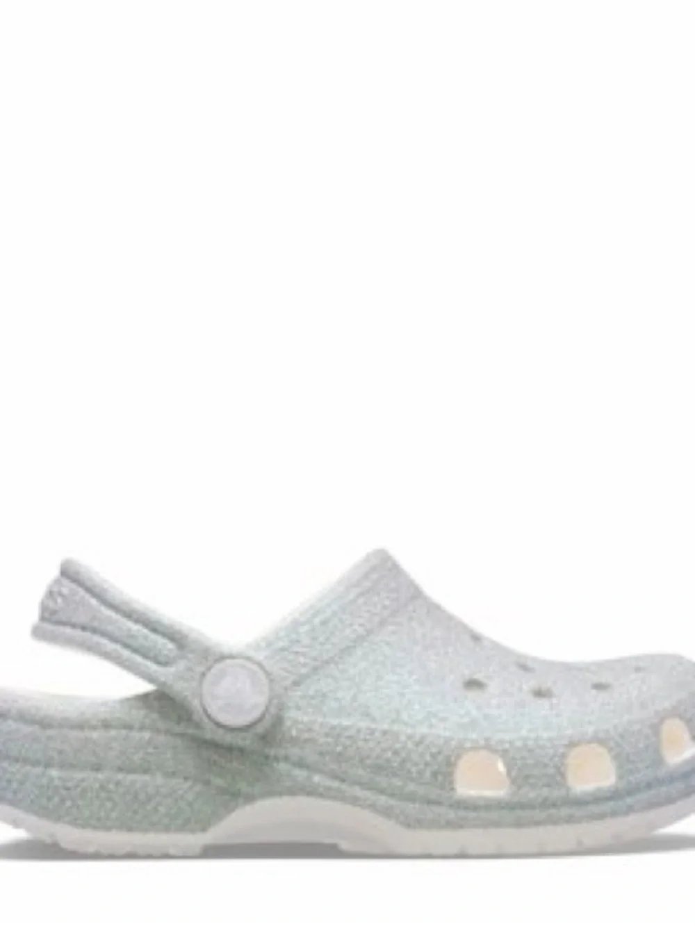 CROCS sparkling silver